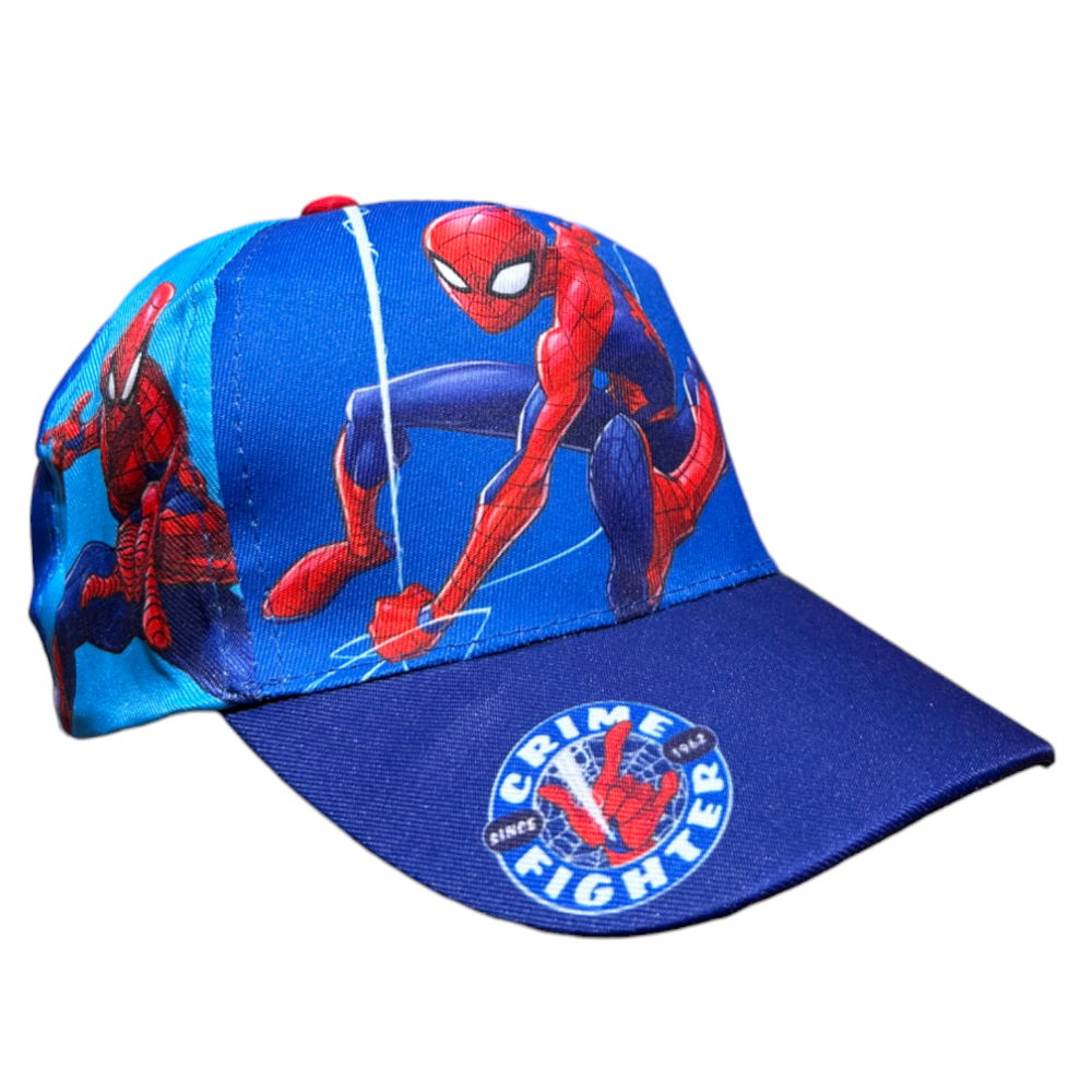 Cappello Spiderman MARVEL con Visiera Berretto Estivo Regolabile Maschietto - Spi24-0236
