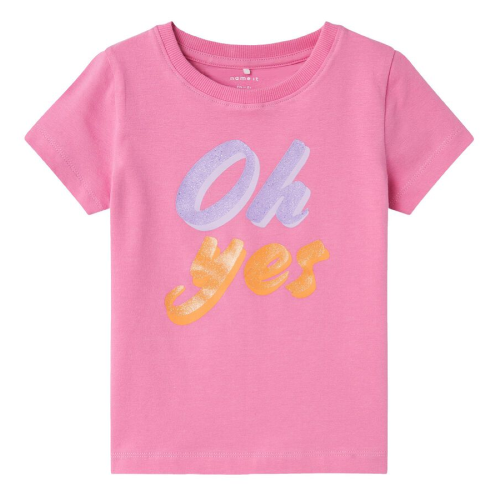 T-Shirt M.c. Maglietta Bambina 100%co - 13226039fucsia