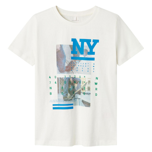 T-Shirt M.c. con Stampa Maglietta Bambino - 13226112bianco