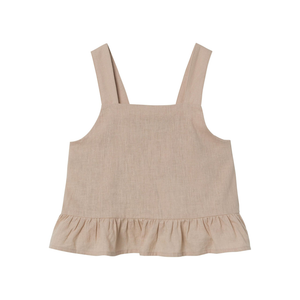 Top in Misto Lino Maglietta Ragazza  80% Co 20% Lino - 13227396