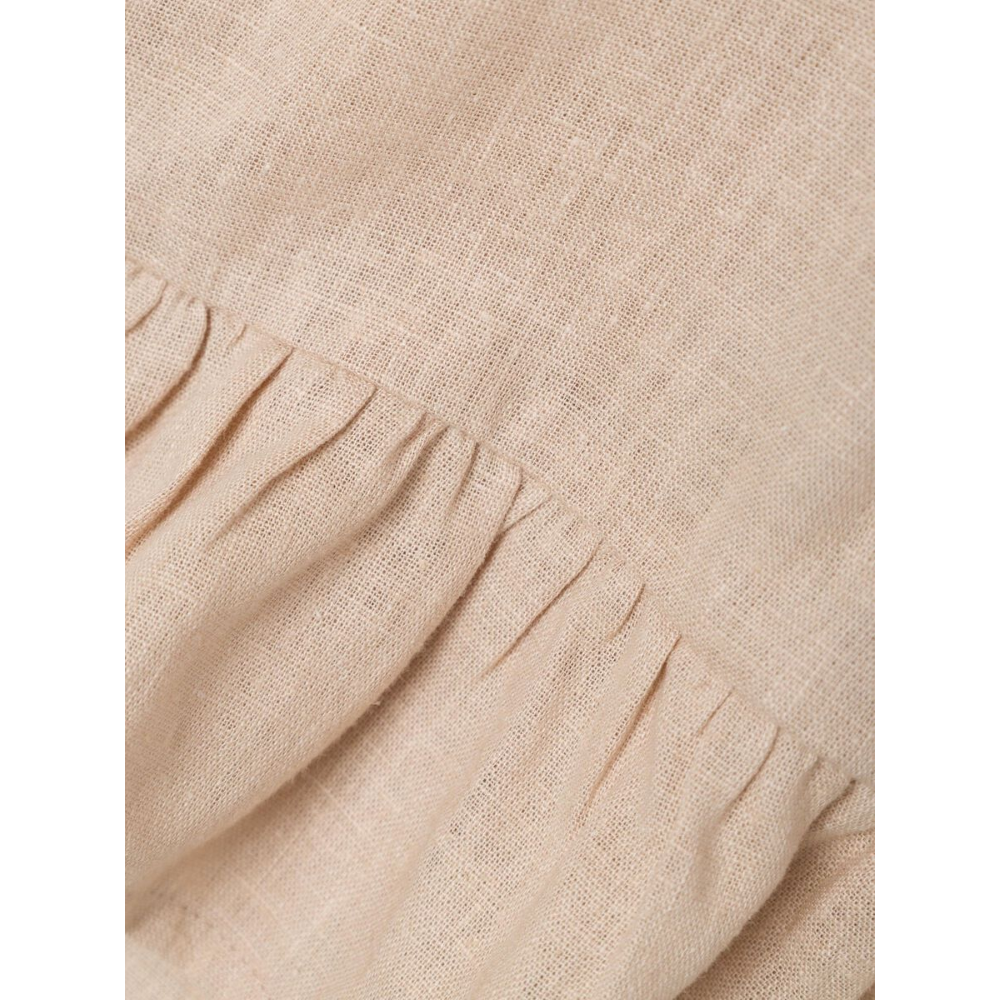 Top in Misto Lino Maglietta Ragazza  80% Co 20% Lino - 13227396