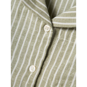 Camicia Maniche Corte Misto Lino Bambino - 13229475