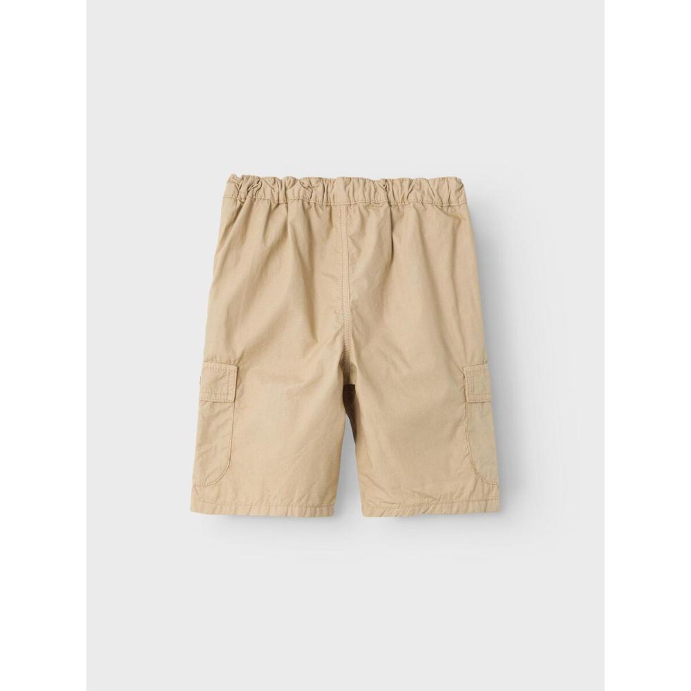 Bermuda Modello Cargo con Vita Regolabile Pantaloncini Bambino - 13226530beige