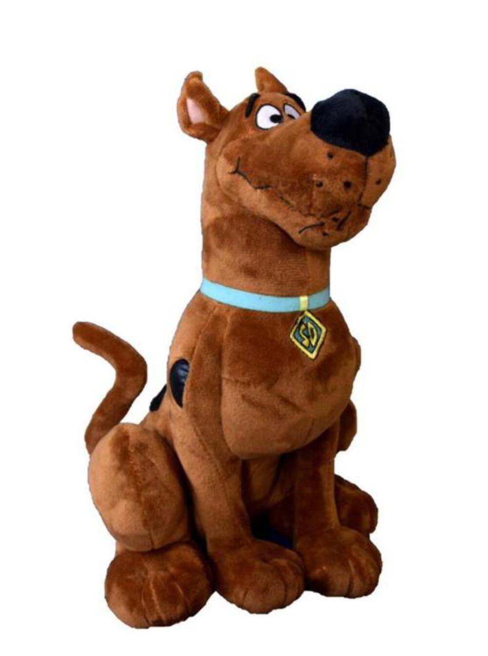 Peluche Scooby Doo Seduto Morbido Pupazzo Warner Bros 27 CM - 284956