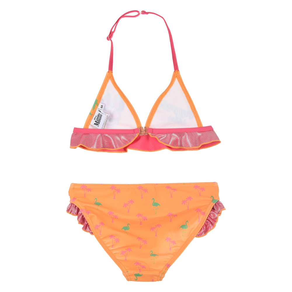 Costume Mare Minnie DISNEY Bikini 2 Pezzi Bambina - Ex1826arancio
