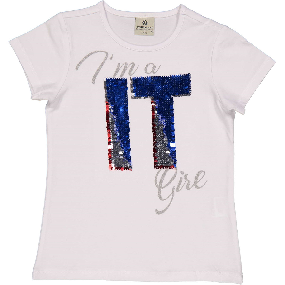 T-Shirt Maglietta Bambina Mauli Taglie 2/8 Anni - 44448.00.11a/p