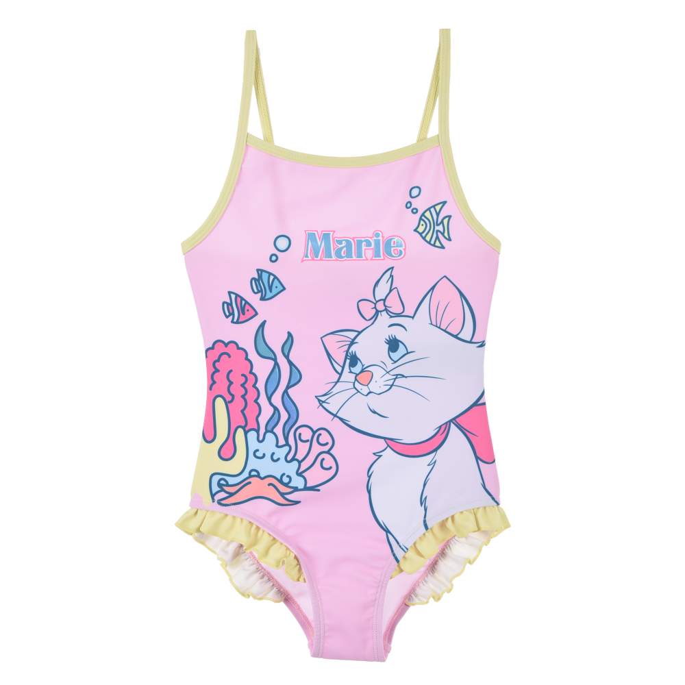Costume Mare Marie Minou DISNEY Intero 1 Pezzo Bambina - Ex1818rosa