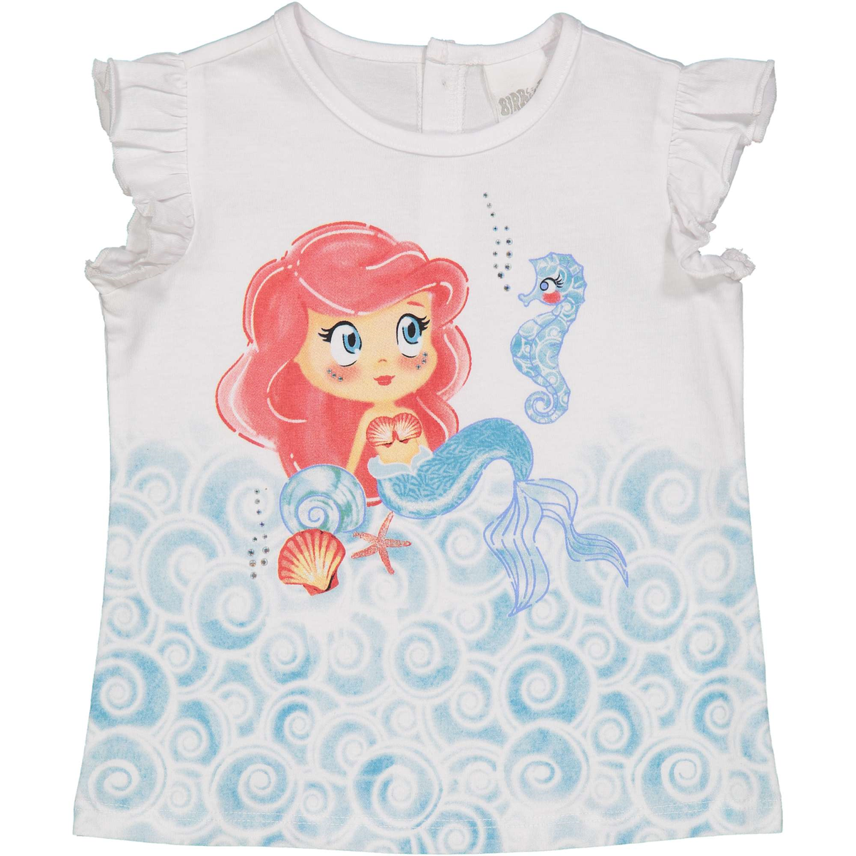 T-Shirt Maglietta Neonata Bambina Mauli Birba Taglie 6/30 Mesi - 44124