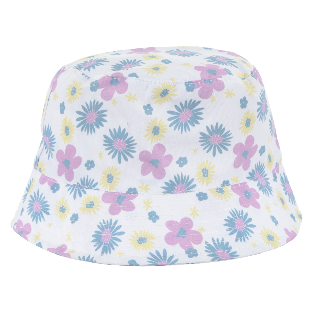 Cappello Frozen DISNEY Cappello Modello Alla Pescatora in 100% Pe Bambini - Ex4004bianco