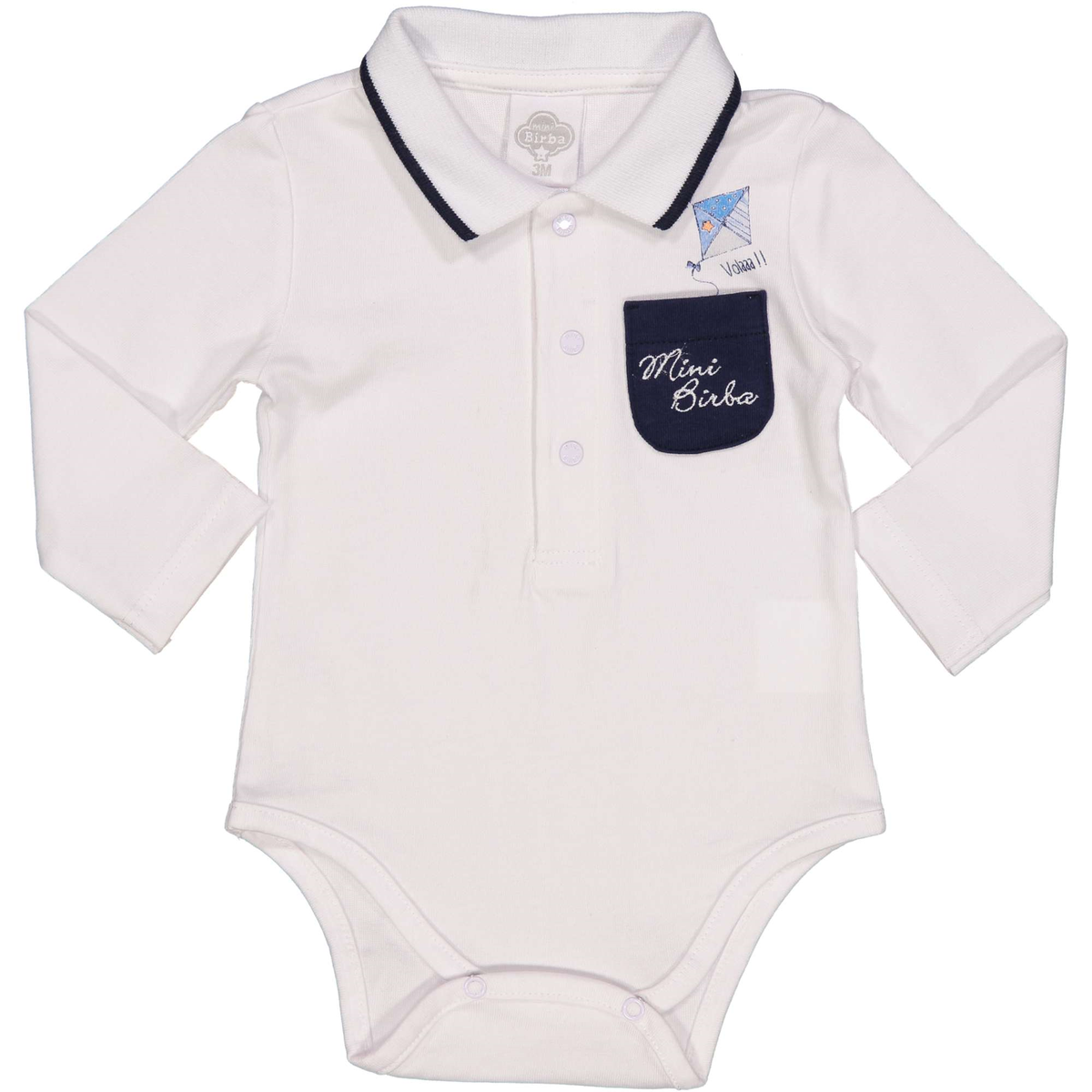 Polo a Body T-Shirt Maglietta Neonato Bambino Mauli Birba Taglie 0/1 Mesi - 44800