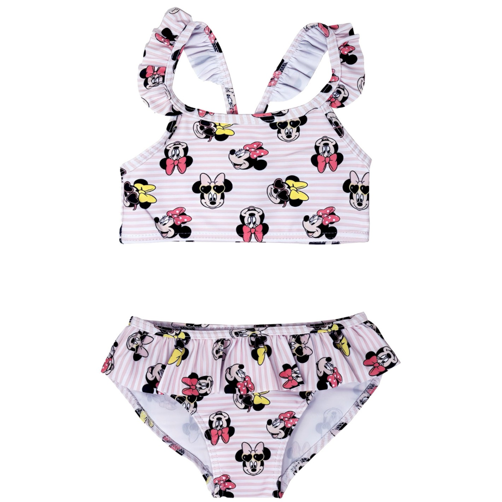 Costume Mare Minnie DISNEY Bikini 2 Pezzi Neonata - Ex0529rosa