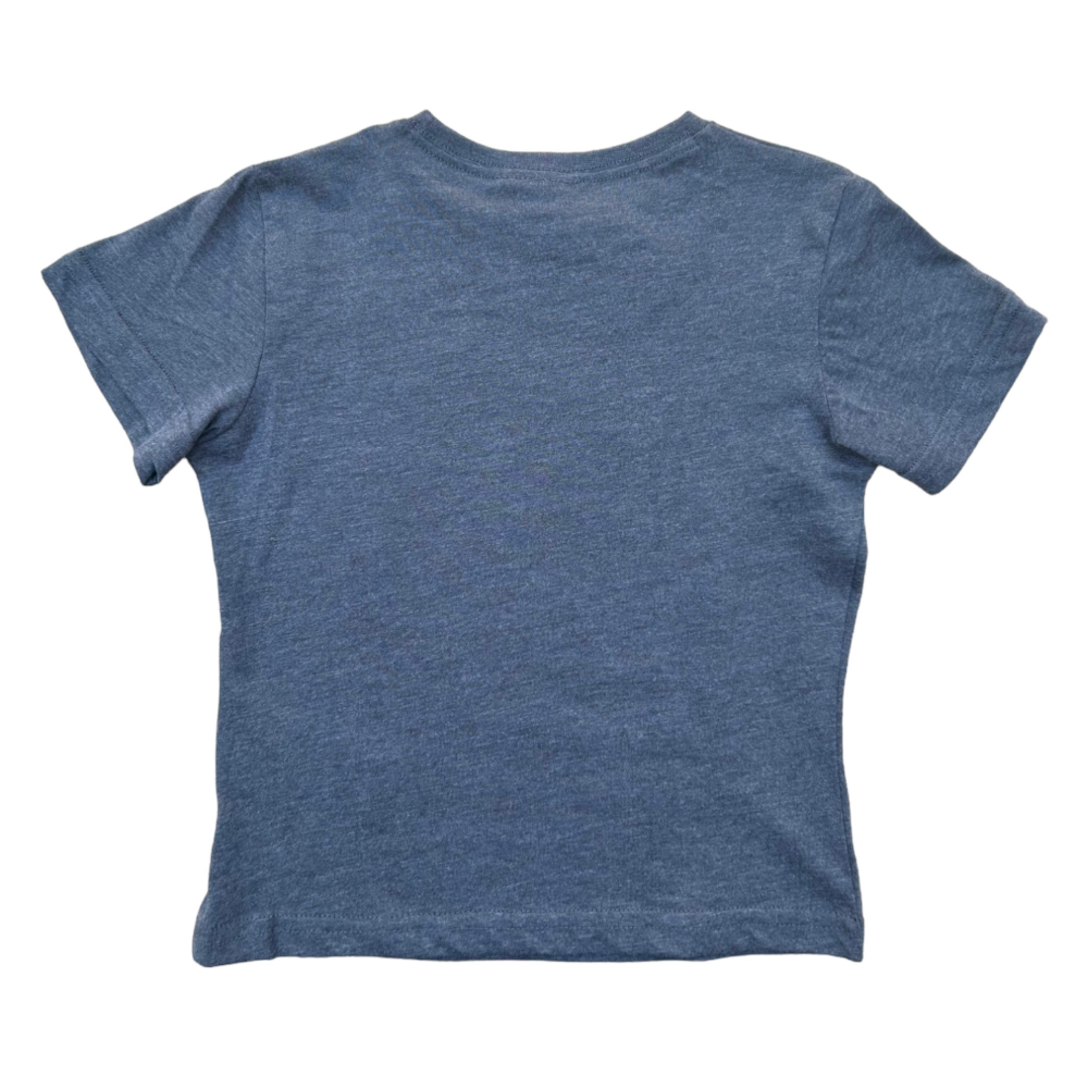 T-Shirt M.c. Batman Maglietta Bambino 100% Cotone - Ex1288grigios