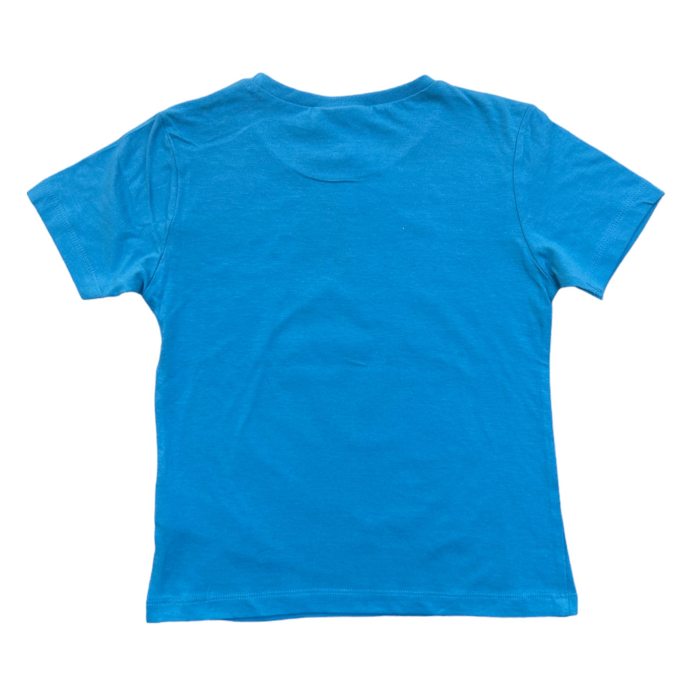 T-Shirt M.c. Pokémon Pikachu e Blastoise Maglietta Bambino 100% Cotone - Ex60265