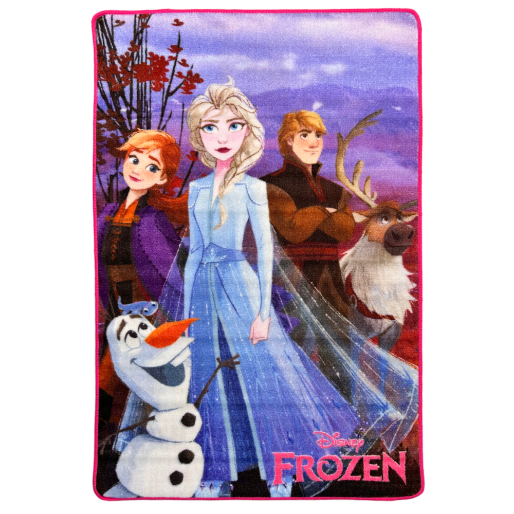 Tappeto Gioco Frozen DISNEY Microfibra Antiscivolo 80x120 CM - Fro24-3781