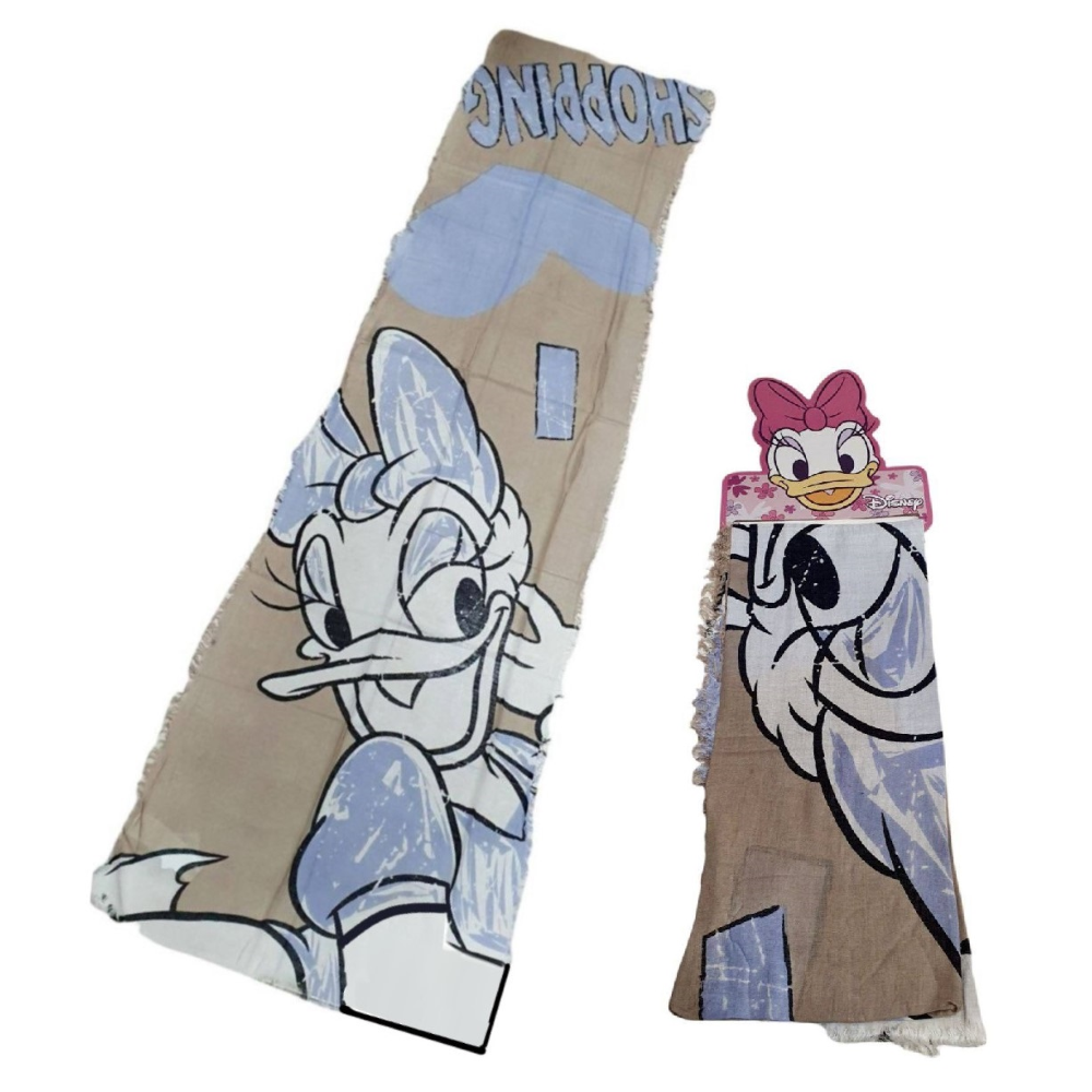 Foulard Paperina DISNEY Sciarpa Pareo 55x200 CM in Viscosa - D86536