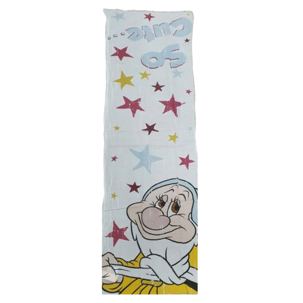 Foulard Mammolo Sette Nani DISNEY Sciarpa Pareo 50x180 CM in Viscosa - D84902