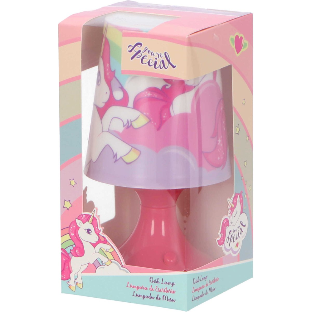 Luce Lampada Unicorno Comodino a Batterie Confezione Regalo - Kl11488