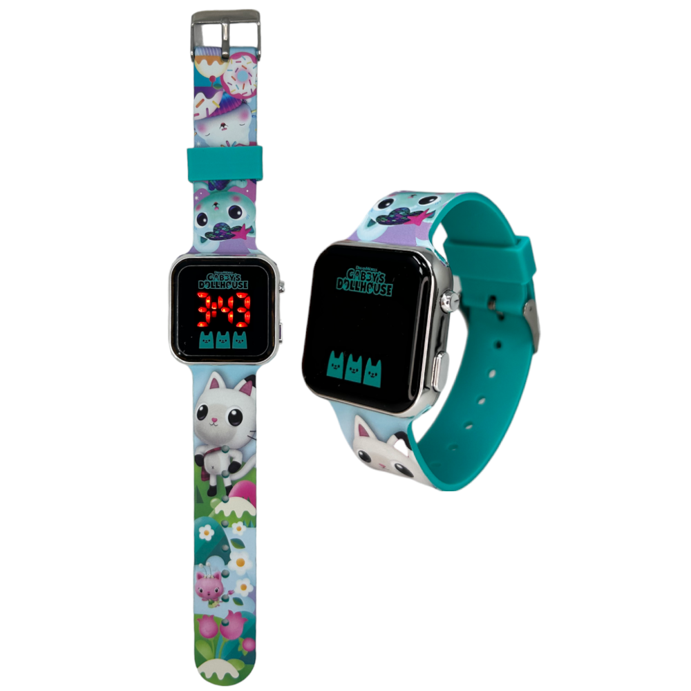 Orologio a LED Gabby's Dollhouse da Polso Digitale - Gd00077