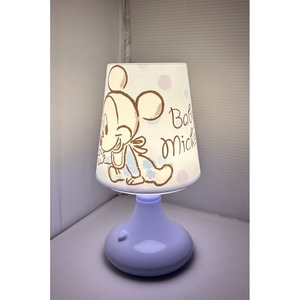 Luce Mini Lampada Topolino e Paperino DISNEY Baby Comodino LED a Batterie Confezione Regalo - 68026/topolino