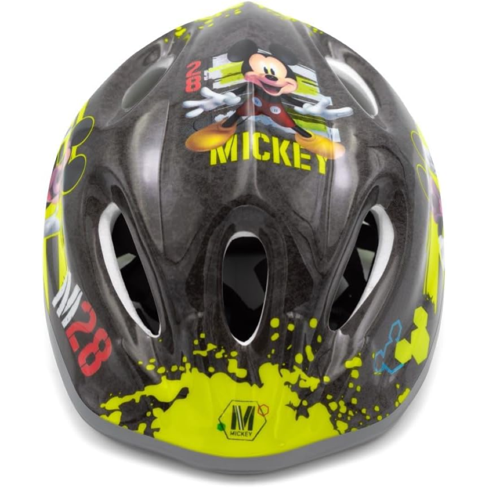 Casco Protettivo Topolino Mickey Mouse DISNEY Regolabile 52-56 CM Bici- 59083