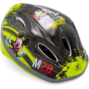 Casco Protettivo Topolino Mickey Mouse DISNEY Regolabile 52-56 CM Bici- 59083