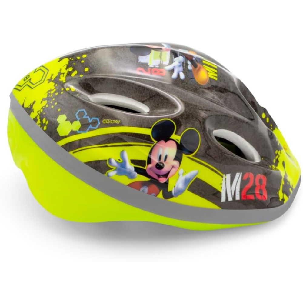 Casco Protettivo Topolino Mickey Mouse DISNEY Regolabile 52-56 CM Bici- 59083