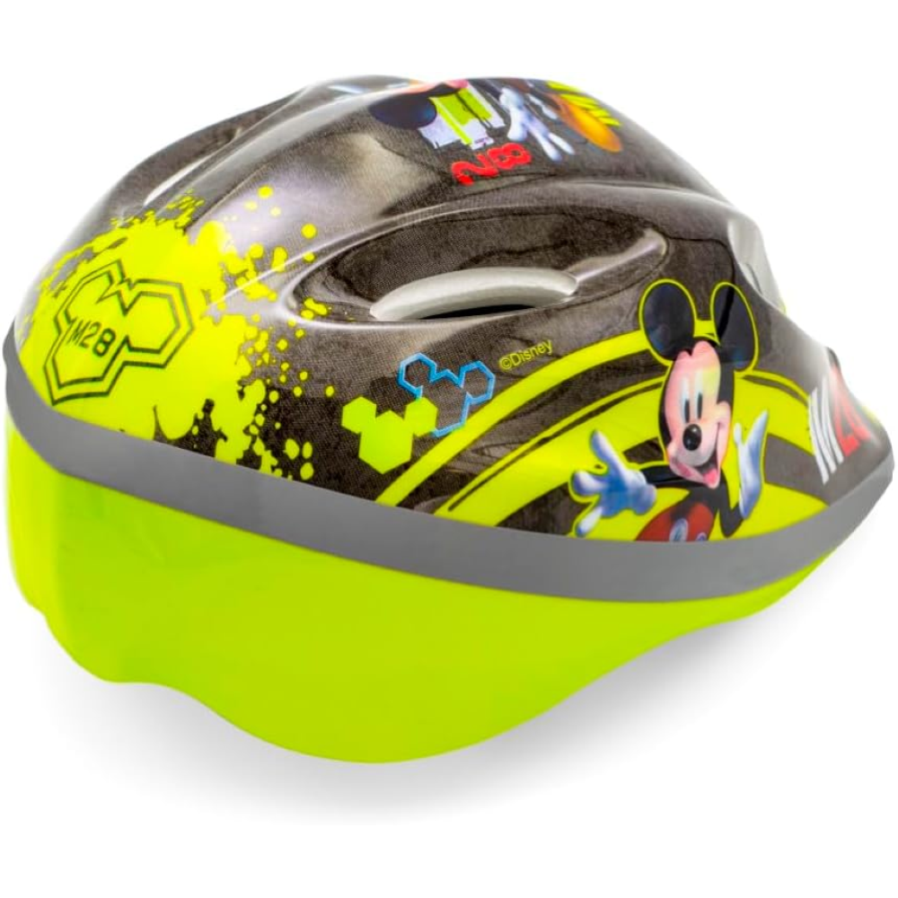 Casco Protettivo Topolino Mickey Mouse DISNEY Regolabile 52-56 CM Bici- 59083