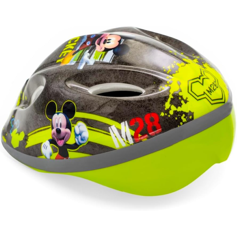 Casco Protettivo Topolino Mickey Mouse DISNEY Regolabile 52-56 CM Bici- 59083