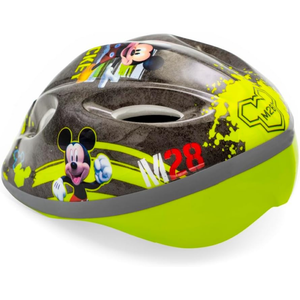 Casco Protettivo Topolino Mickey Mouse DISNEY Regolabile 52-56 CM Bici- 59083