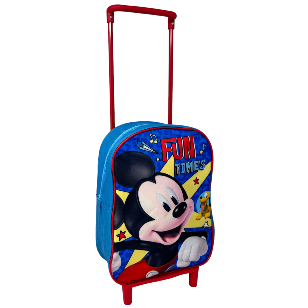 Zaino Asilo Trolley Topolino Mickey Mouse DISNEY Borsa per Scuola Materna Tempo Libero - 1000et283264