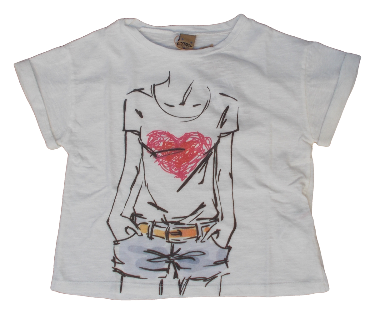 T-Shirt Please Maglietta Bambina Baby Taglie 4/10 Anni - Mb75030g06/p