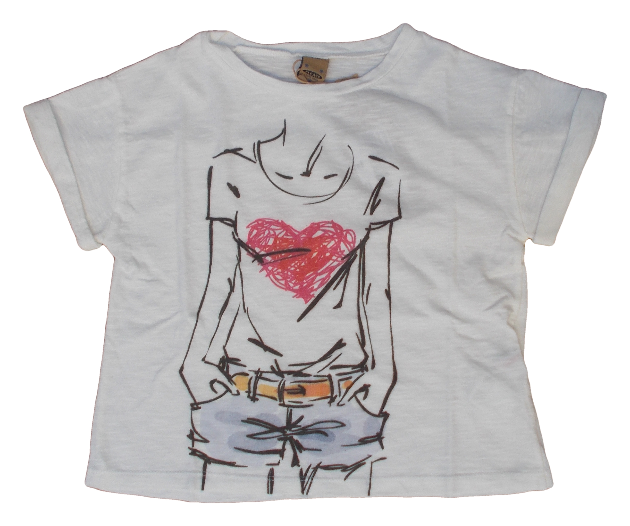 T-Shirt Please Maglietta Bambina Baby Taglie 4/10 Anni - Mb75030g06/p