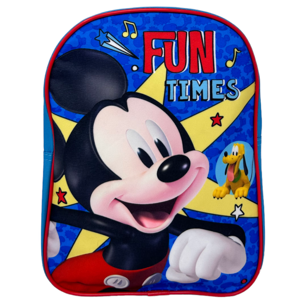 Zaino Asilo Topolino DISNEY Mickey Mouse Borsa Scuola Infanzia O per Tempo Libero Passeggio- 1000e283264