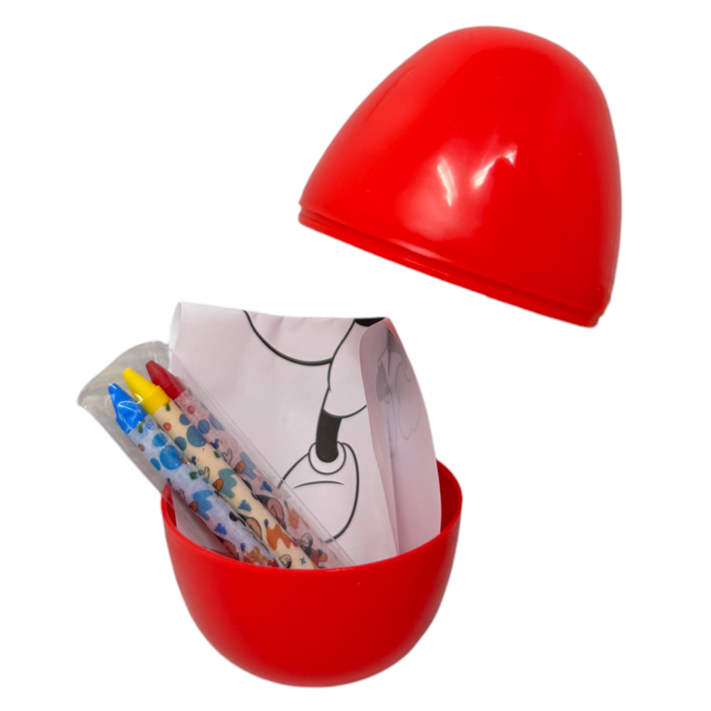 Mini Uovo con Sorpresa Topolino Mickey DISNEY Ovetto con Kit da Colorare -  Mic0940