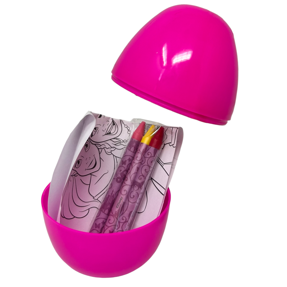 Mini Uovo con Sorpresa Principesse DISNEY Ovetto con Kit da Colorare -  Pr0940