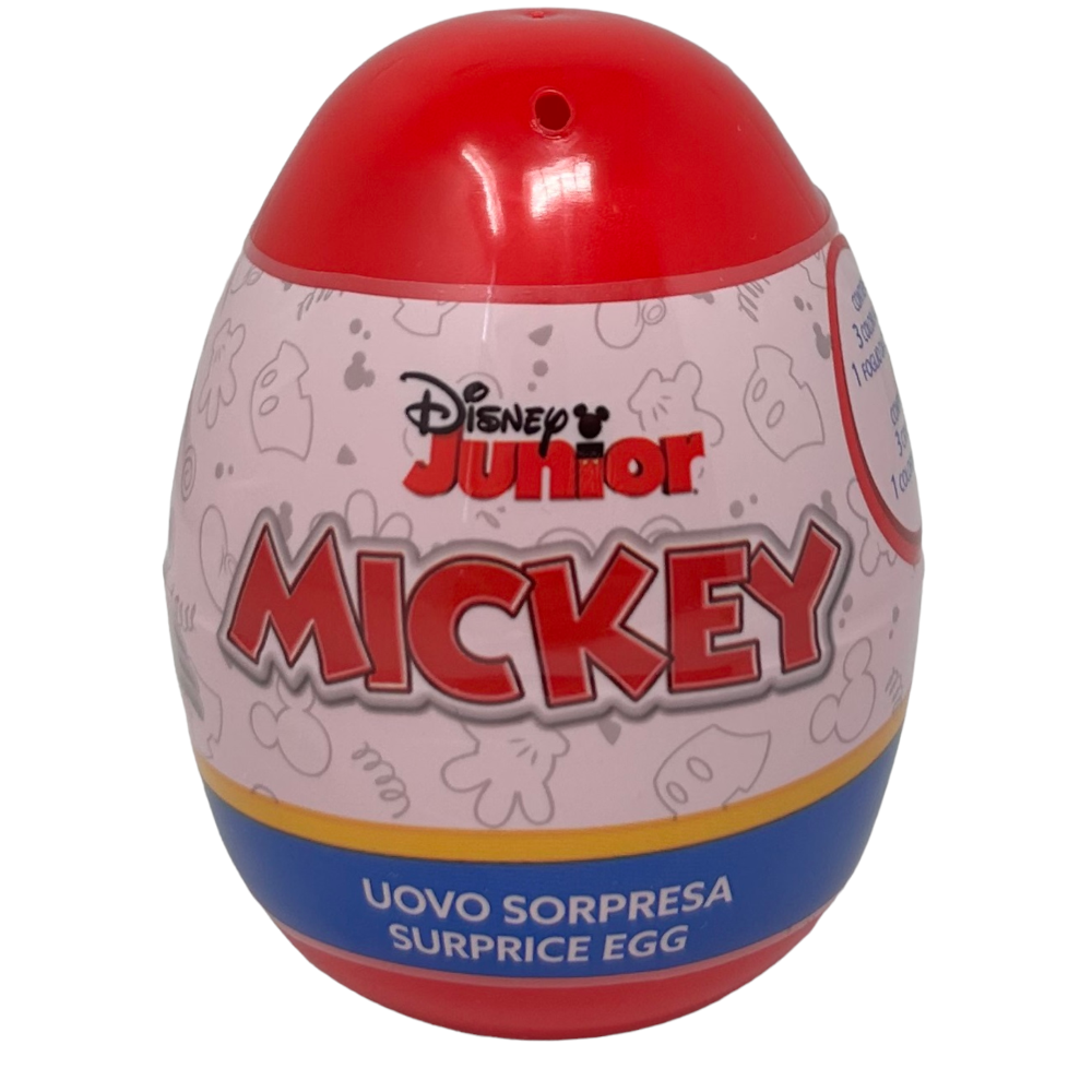 Mini Uovo con Sorpresa Topolino Mickey DISNEY Ovetto con Kit da Colorare -  Mic0940