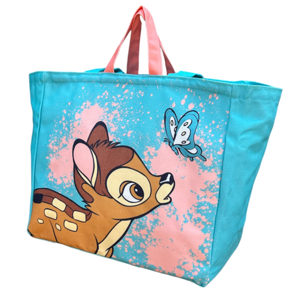 Borsa con Doppio Manico Bambi DISNEY Shopper Borsa Mare Tempo Libero - D08967mc