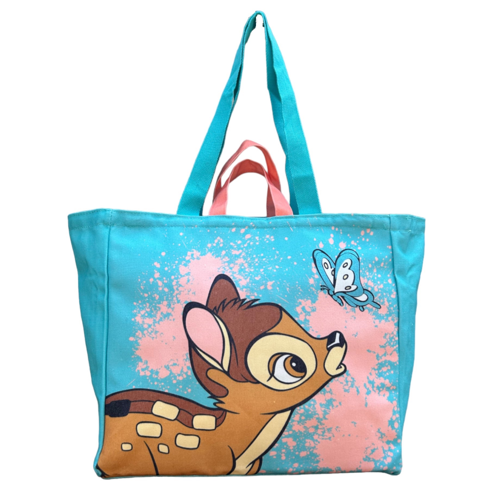 Borsa con Doppio Manico Bambi DISNEY Shopper Borsa Mare Tempo Libero - D08967mc