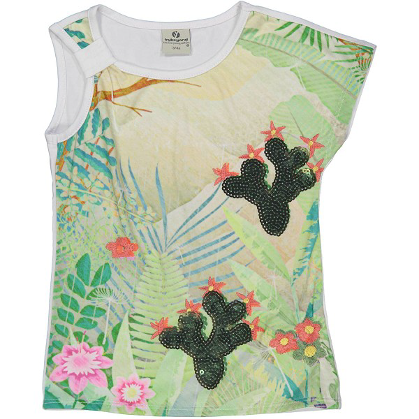 T-Shirt Maglietta Bambina Mauli Birba Taglie 2/8 Anni - 44325.00.11a/p