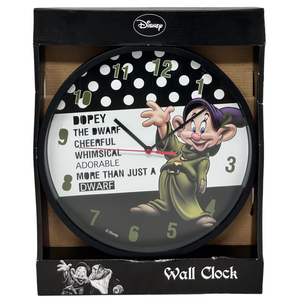 Orologio da Parete Cucciolo DISNEY Biancaneve e i 7 Nani Diametro Cm. 25
