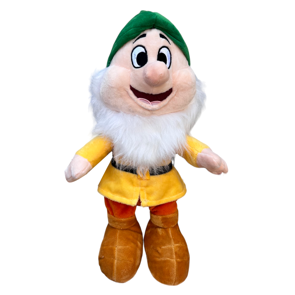 Peluche Nano Mammolo DISNEY Pupazzo Biancaneve e i 7 Nani 28 CM