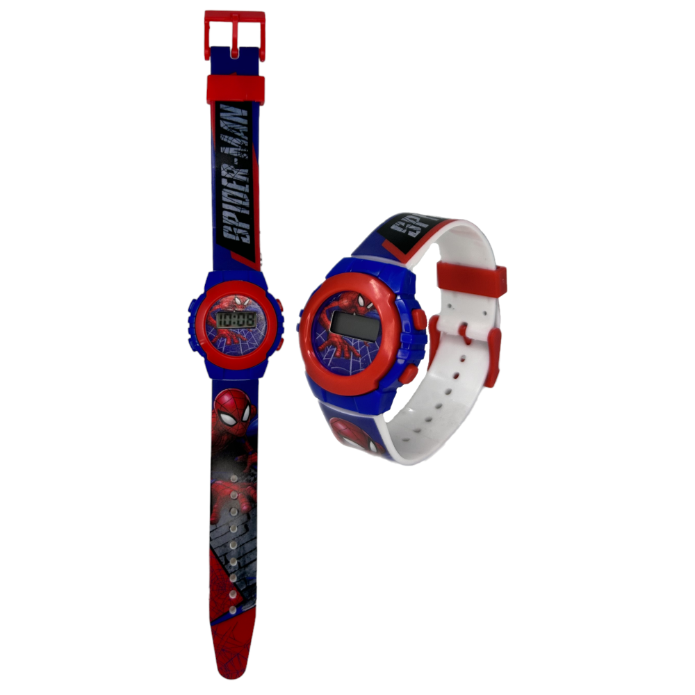 Orologio da Polso Digitale Spiderman MARVEL in Confezione Sagomata - Spd4972