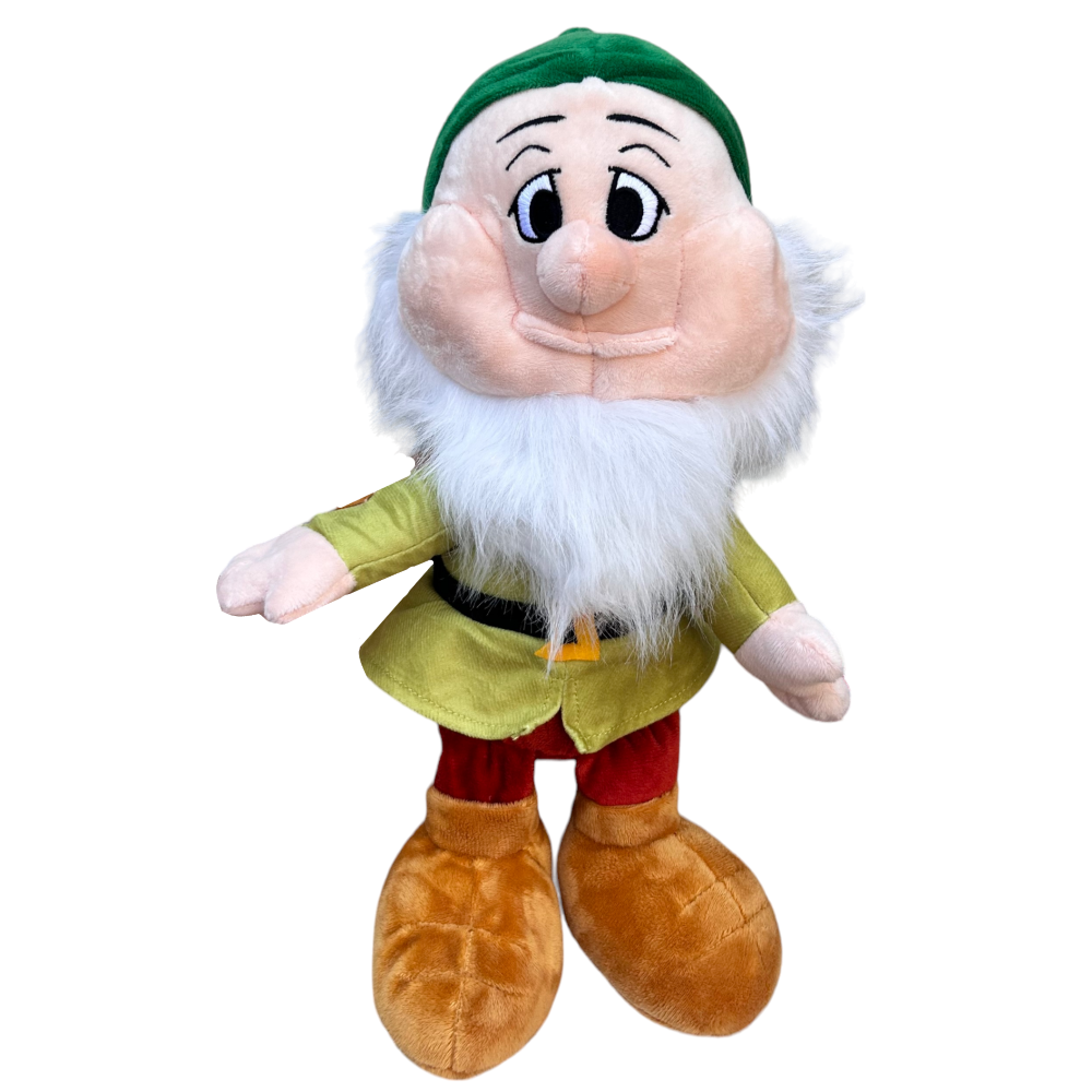 Peluche Nano Pisolo DISNEY Pupazzo Biancaneve e i 7 Nani 28 CM