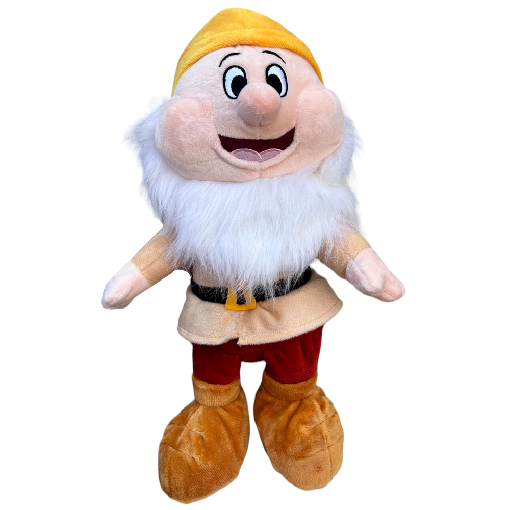 Peluche Nano Eolo DISNEY Pupazzo Biancaneve e i 7 Nani 28 CM