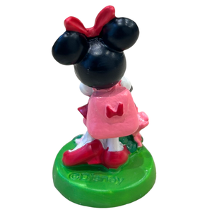 Bomboniera Statuina Minnie Mouse DISNEY Flowers in Resina Smaltata 5,6 CM - 69583m