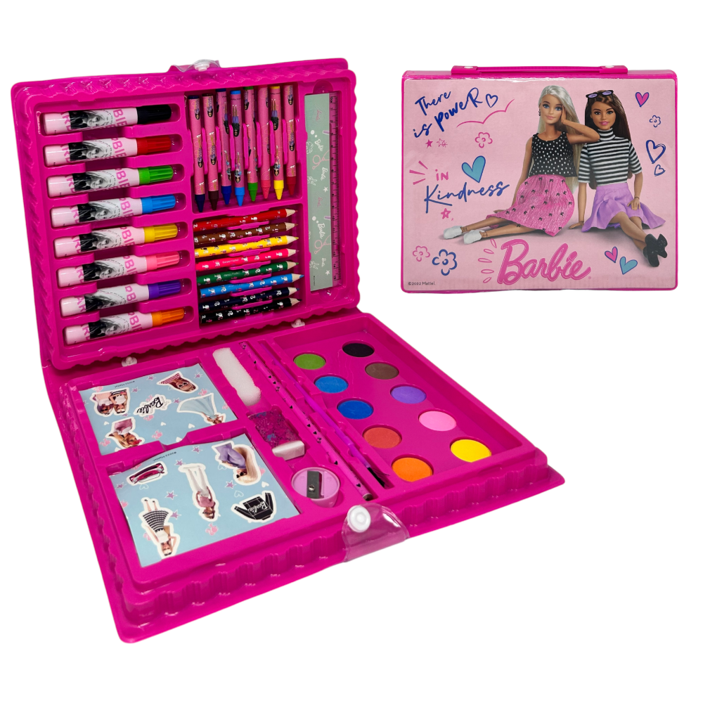 Colori Barbie Valigetta 52 Pezzi Bambina - Br0826