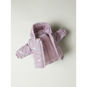 Giubbotto Unicorno con Cappuccio Removibile Idrorepellente Neonata - 13229825