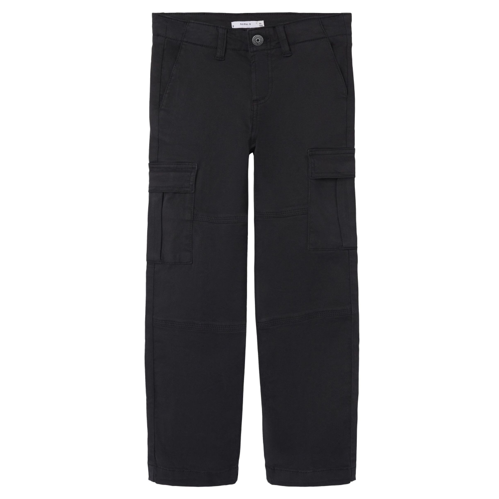Pantalone Cargo con Tasche Vita Regolabile Bambino - 13234676