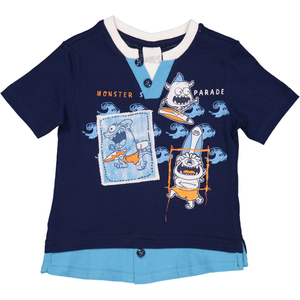 T-Shirt Maglietta Neonato Bambino Mauli Birba Taglie 6/30 Mesi - 44059.00.75e