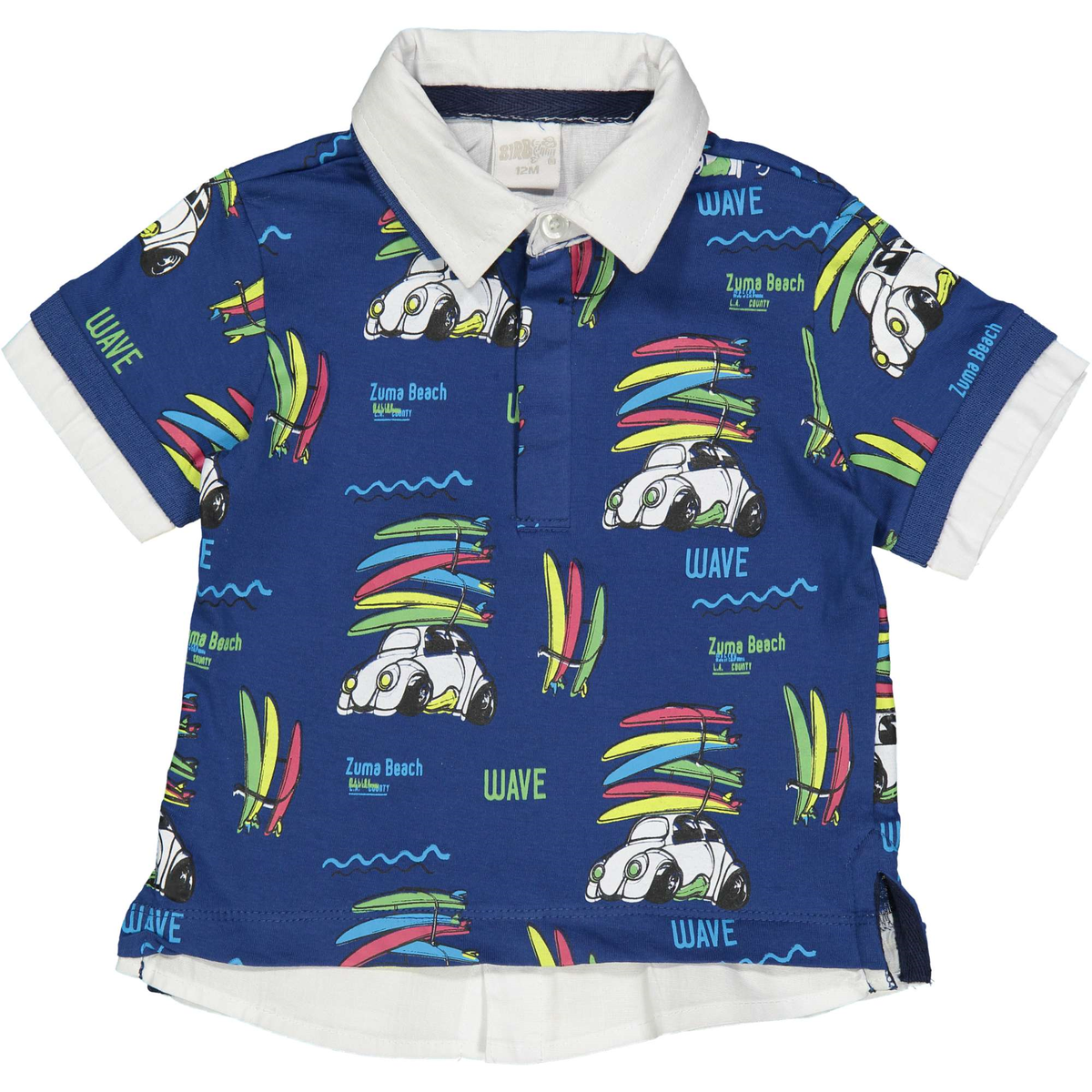 Polo T-Shirt Maglietta Neonato Bambino Mauli Birba Taglie 6/30 Mesi - 44611.00.97z